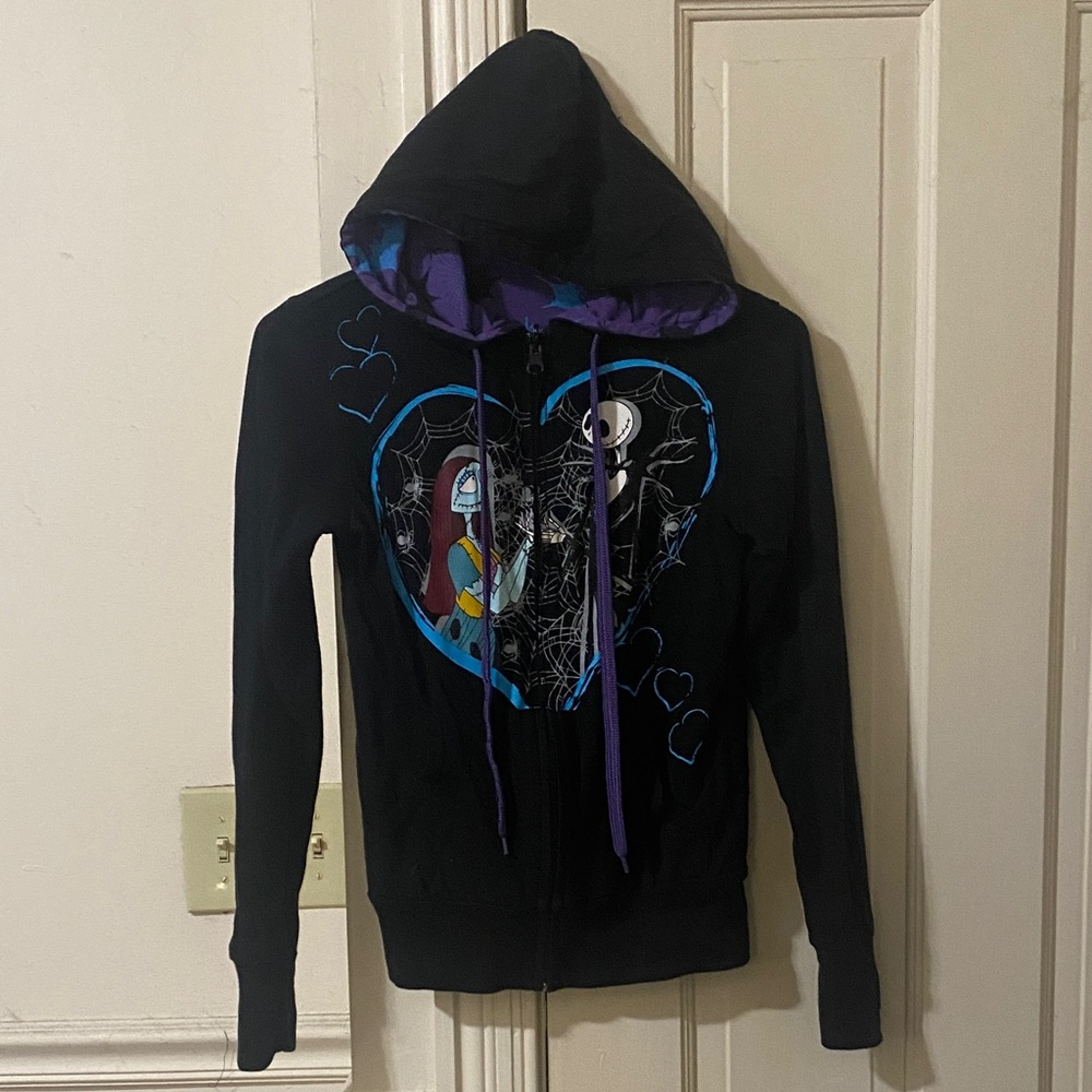 Reversible Nightmare Before Christmas Hoodie